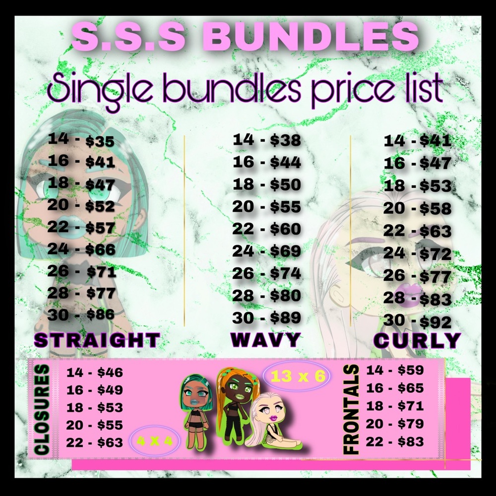 Hair bundles